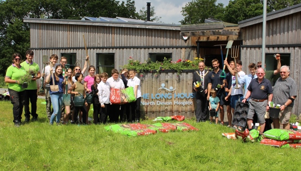 Long House gardens transformed by community volunteers