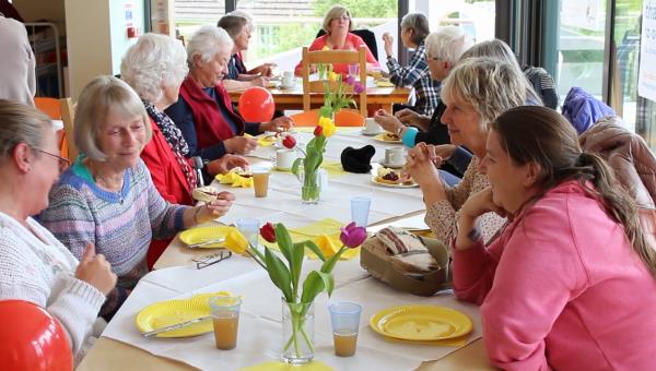 Cream tea for Volunteers to say 'thank you' for their amazing support
