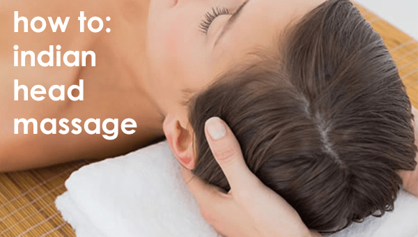 Indian Head Self Massage North Devon Hospice