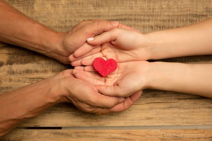 Hands Holding Heart