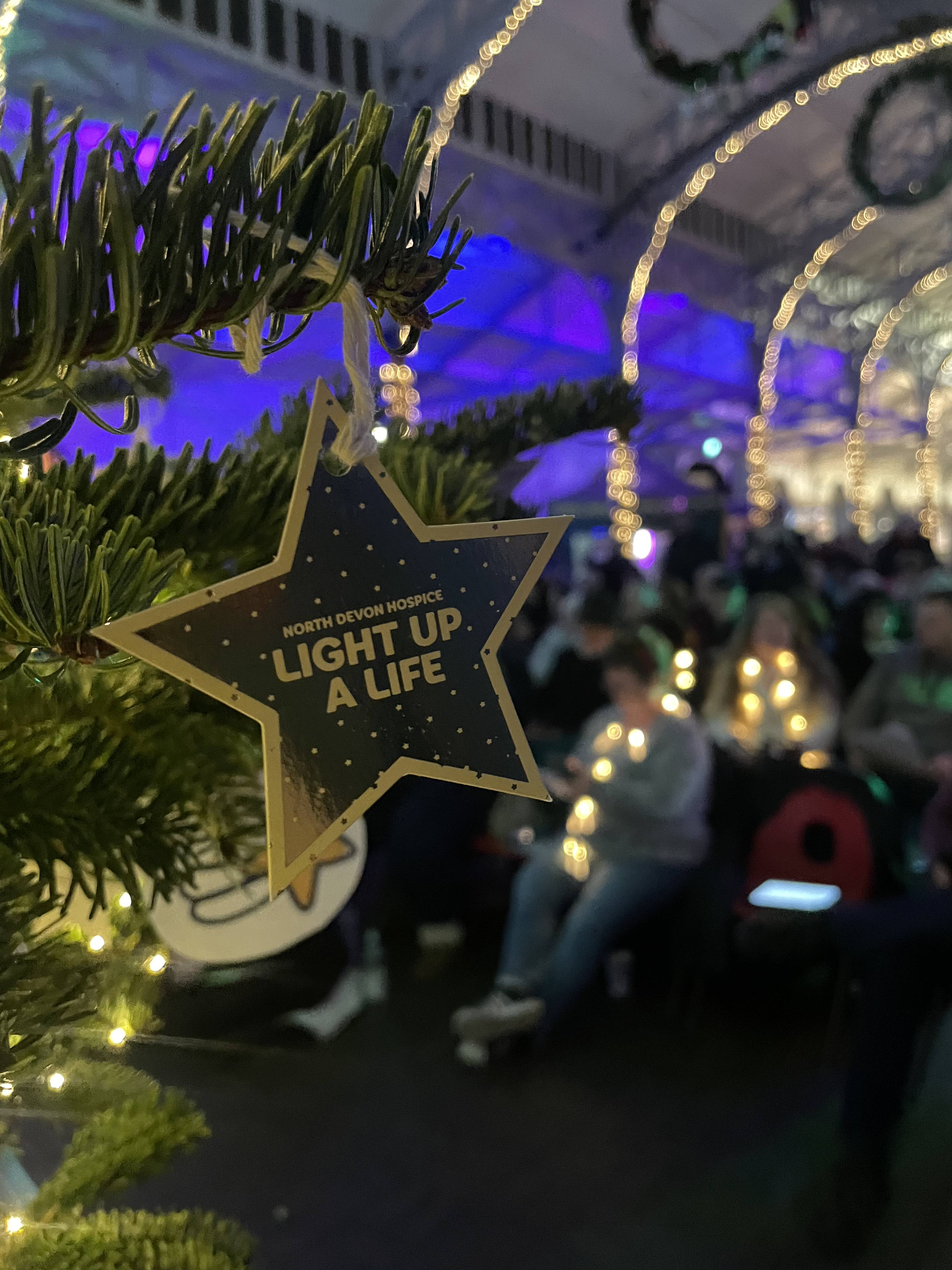 Light Up A Life Star On Tree