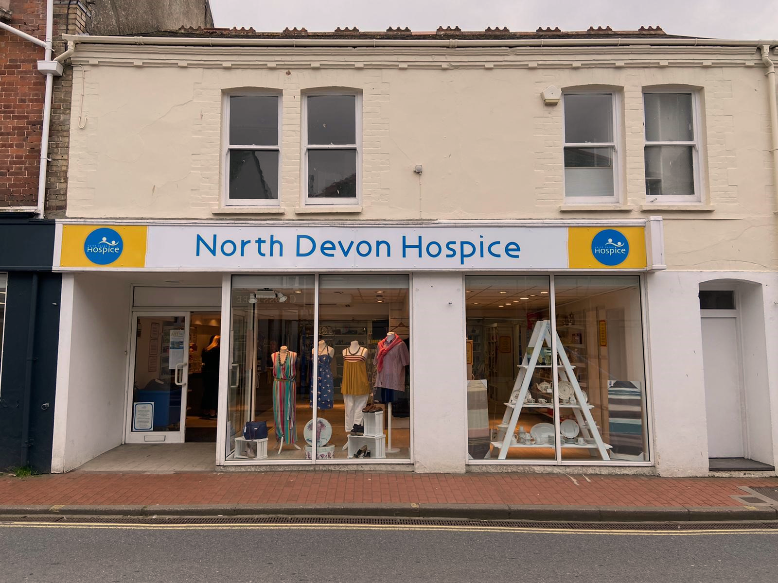 External photo of North Devon Hospice Shop in Braunton