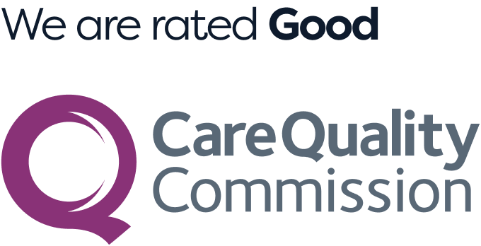 We are rated Good by Care Quality Commission