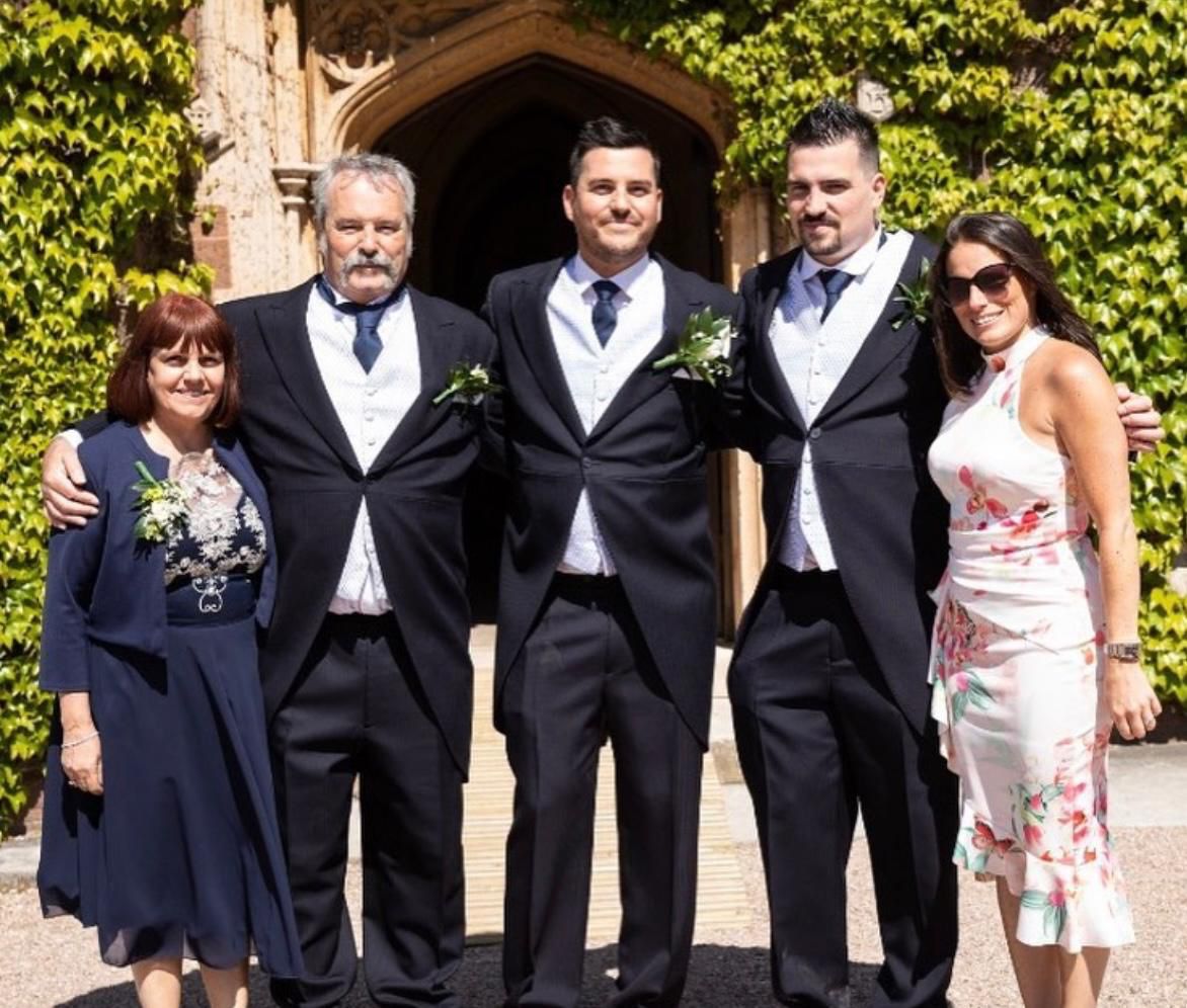 Julie Parnell With Family